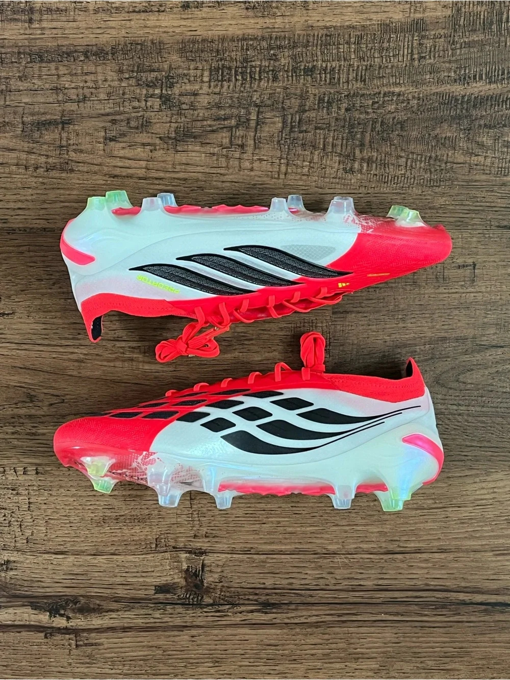 Adidas Predator Elite FG ‘Red White Black’ (size mens 9/wmns 10)